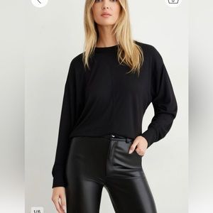 Loose Long Sleeve Crew Neck from Dynamite